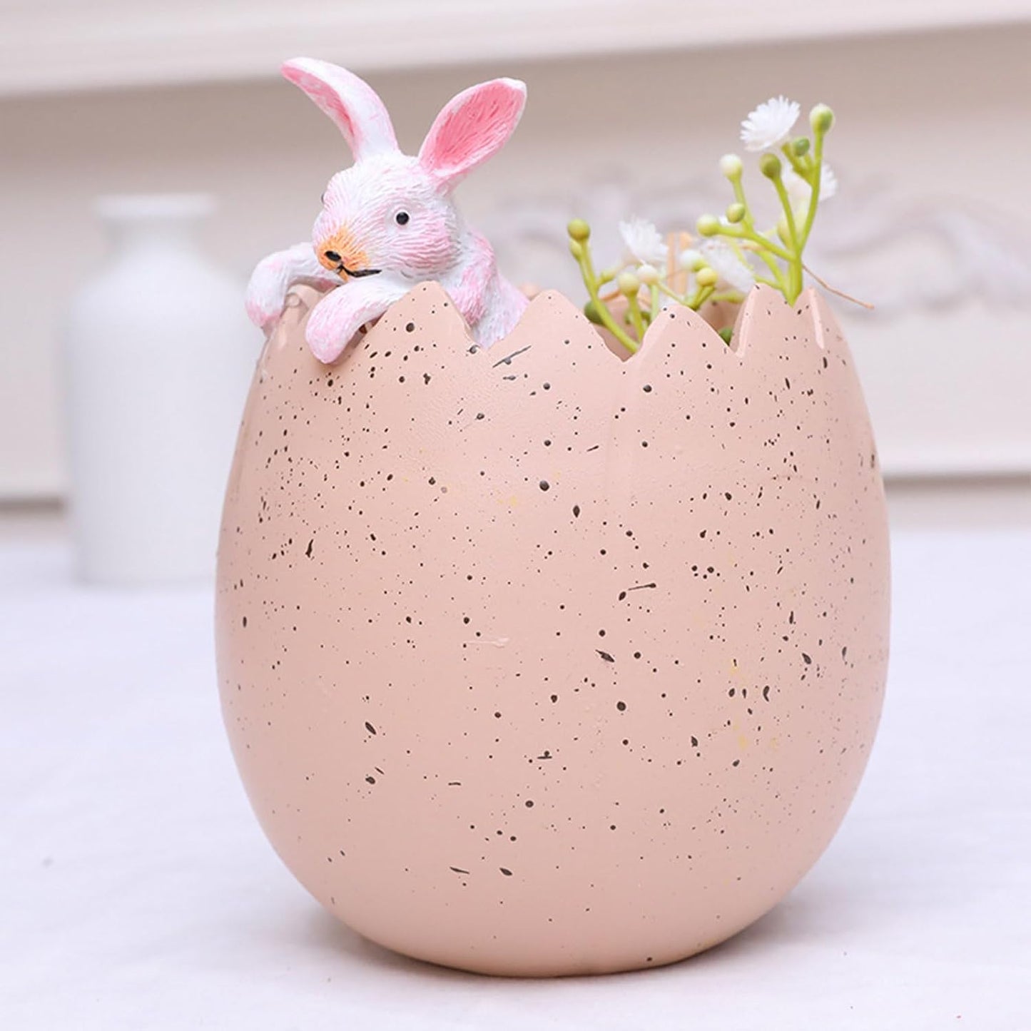 Easters Bunnies and Planter Funny Rabbits Succulents Plant Flower Pots Indoor Bonsais Holder Container