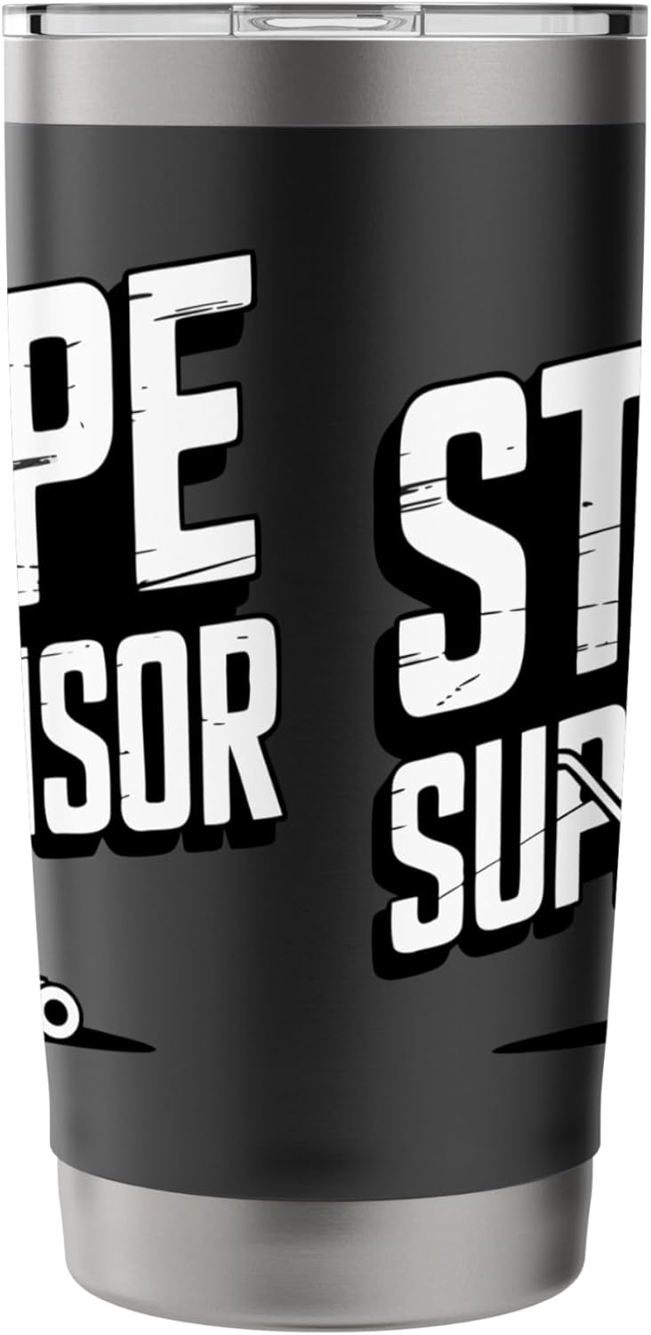 Funny Lawn Striper Lawn Care Mowing Landscaping Stainless Steel Insulated Tumbler