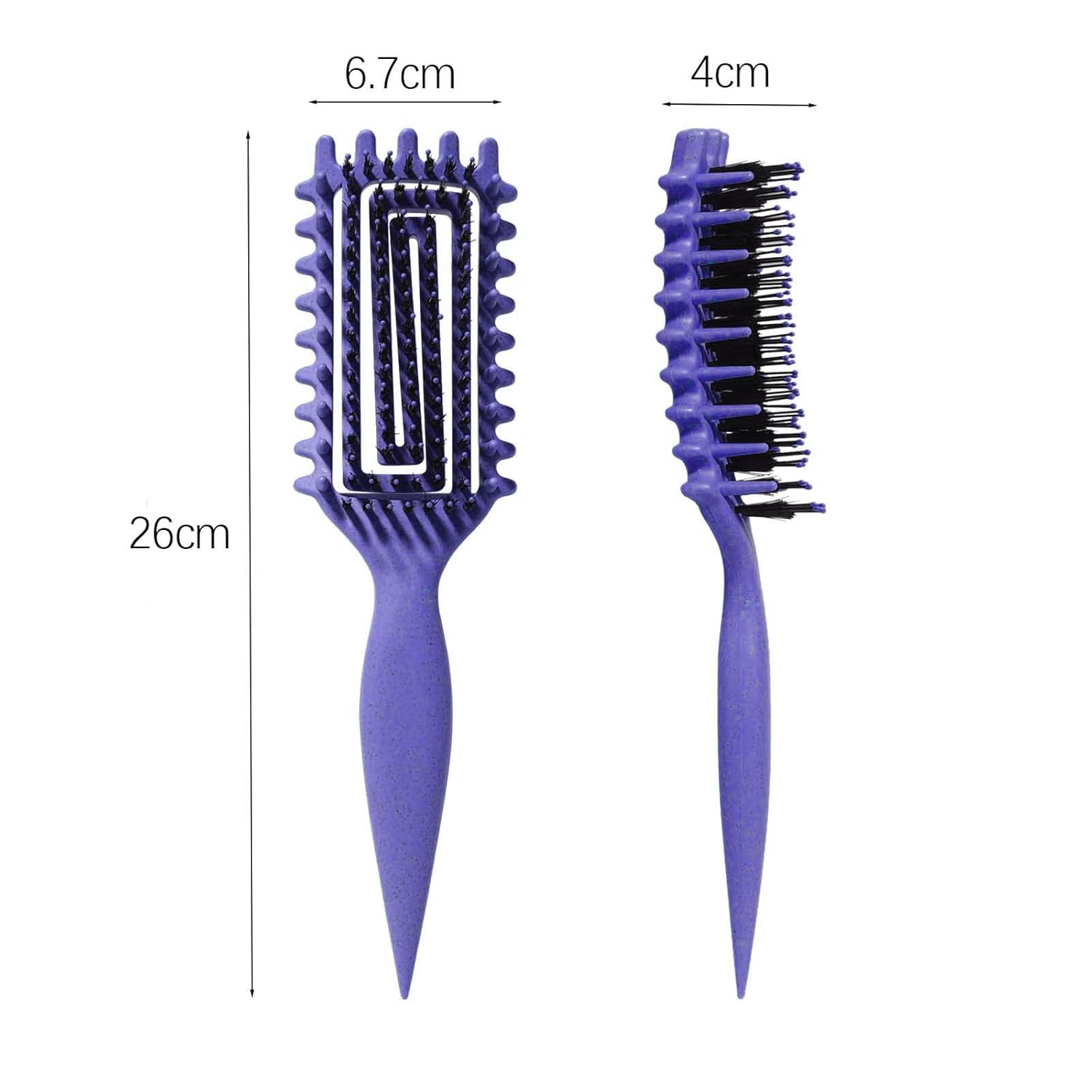 Curly Hair Brush Candybrush Curl Defining Brush for Detangling Shaping