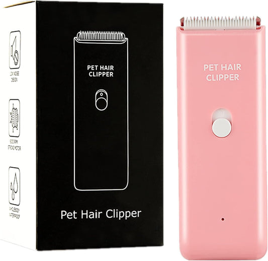 Dog Cat Home Hair Waterproof Clipper Portable Electric USB Rechargeabl