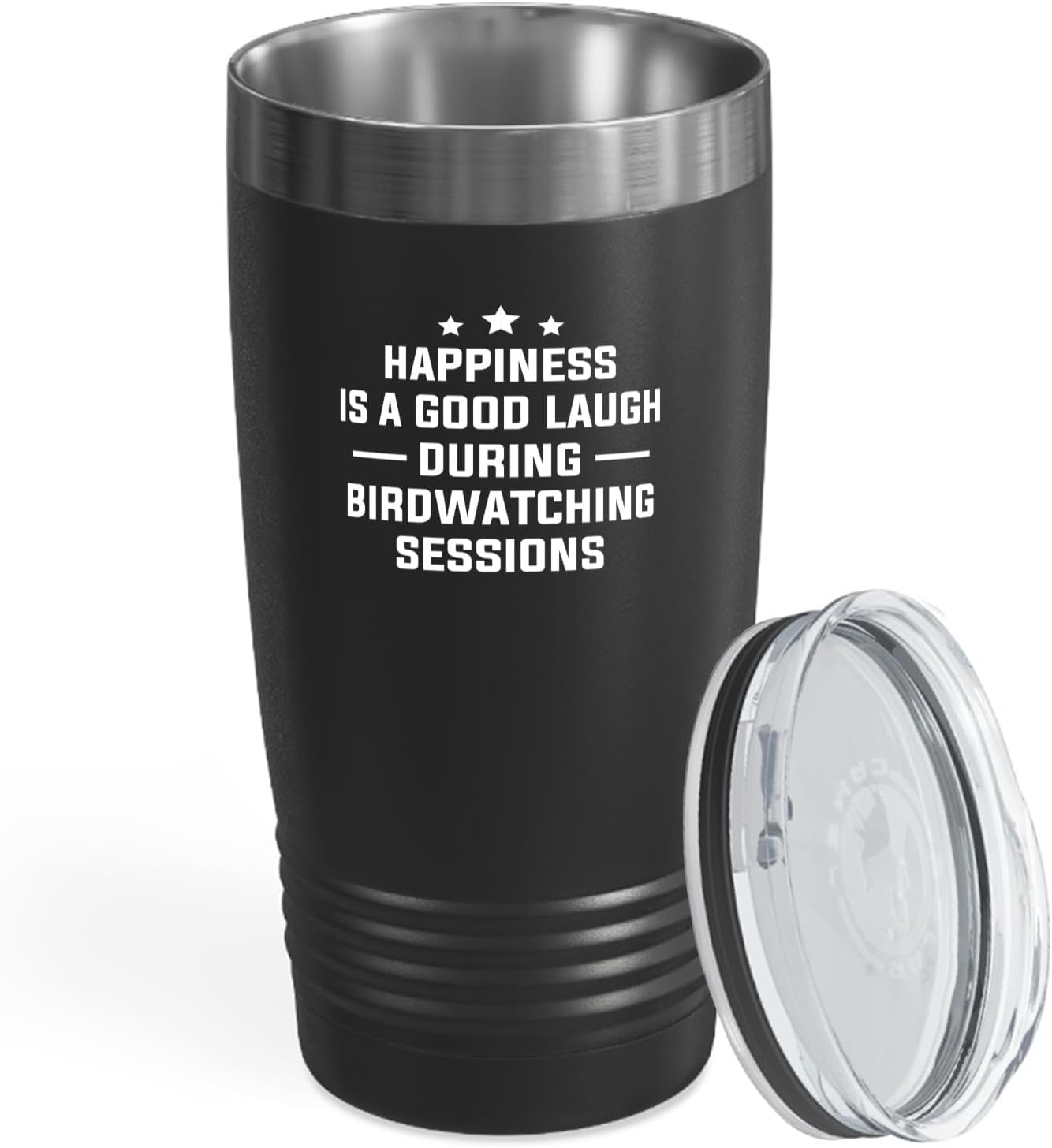 Hobby Tumbler 20oz Black -Birdwatching Sessions - Bird Feeder Backyard Birdwatcher Gifts Birding Bird Lover