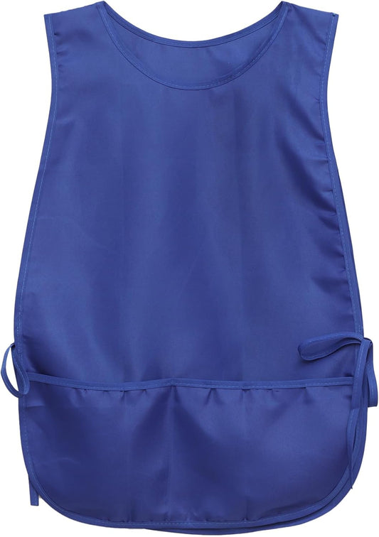 TiaoBug Waterproof Aprons Chefs Apron with Pockets for Painting Cleaning Kitchen Cooking Gardening Barbecue