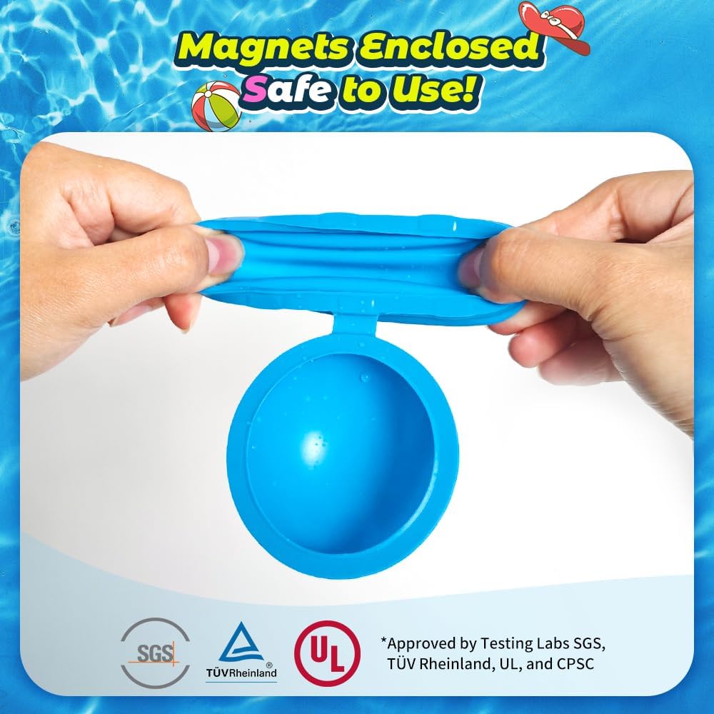 12Pcs Reusable Water Balloons, Pool Beach water Toys for Boys and Girl