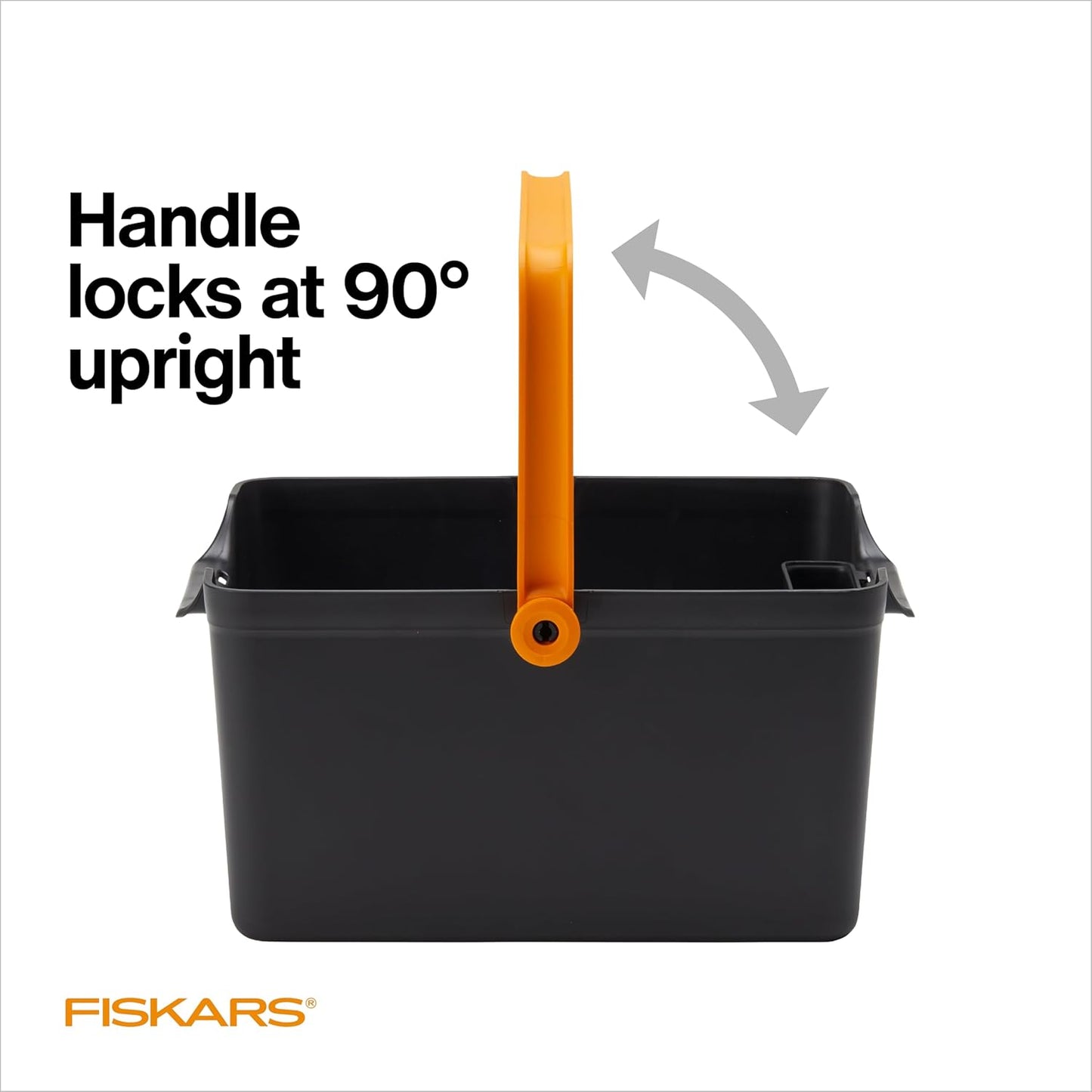 Fiskars Garden Tool Caddy, Portable Storage Organizer with Removable B