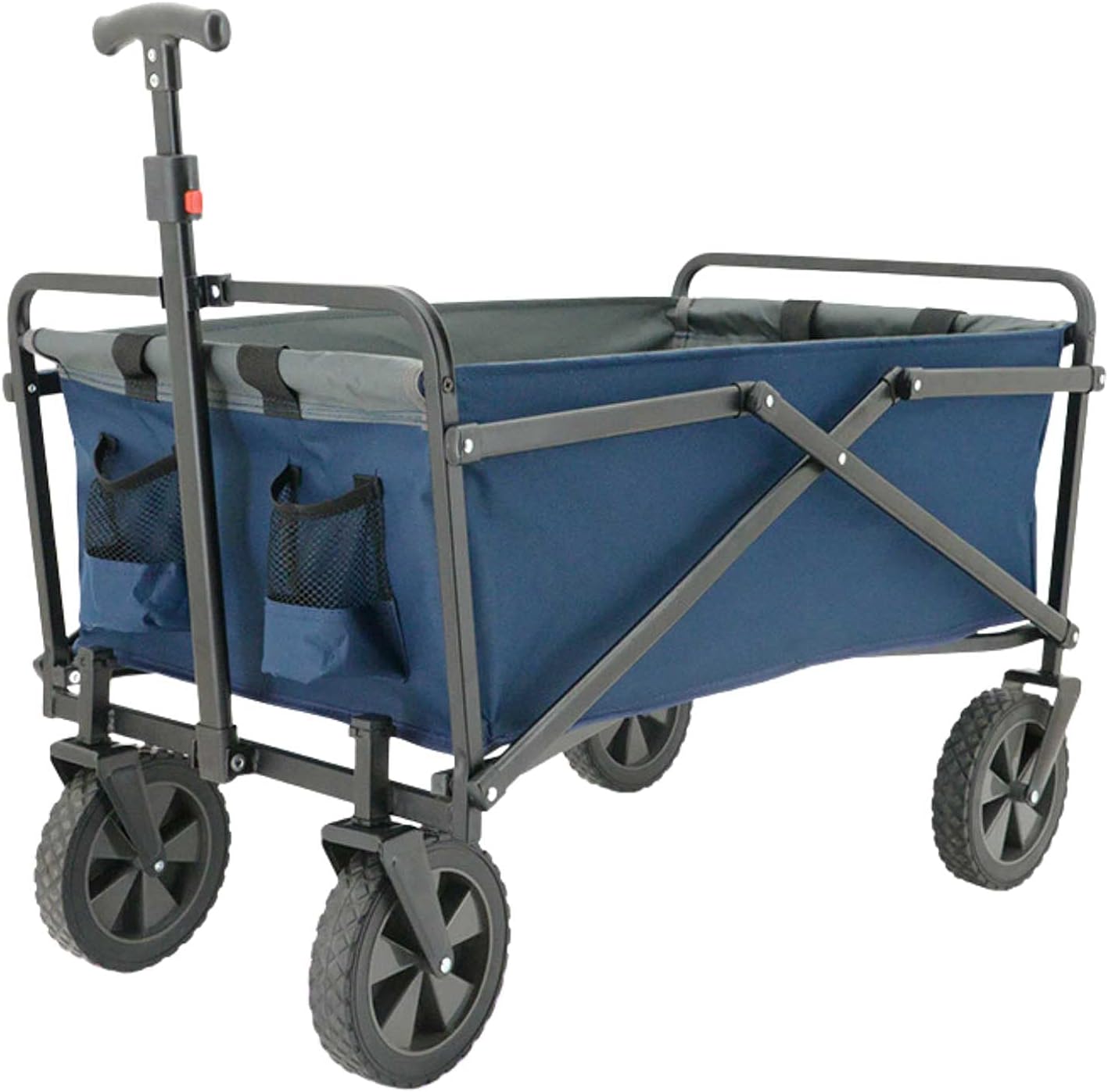 Garden Cart Foldable Multi-Function Sports Wagon Heavy-Duty Outdoor Portable Outdoor Cart Perfect for Camping Concerts Etc.fold Up Wagon