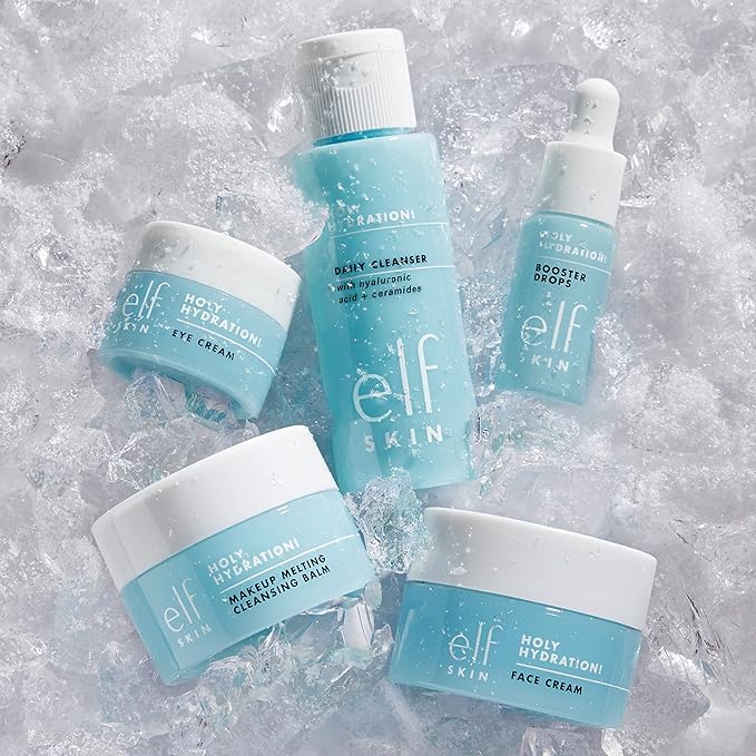e.l.f. SKIN Holy Hydration! Hydrated Ever After Skincare Mini Kit, Cle