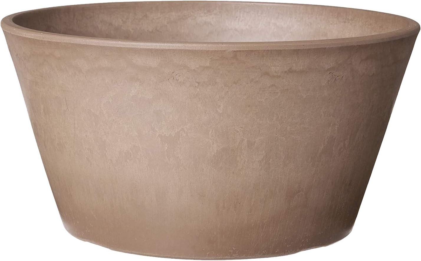 Arcadia Garden Products PSW Pot Collection TD25TP Plastic/Stone/Wood C