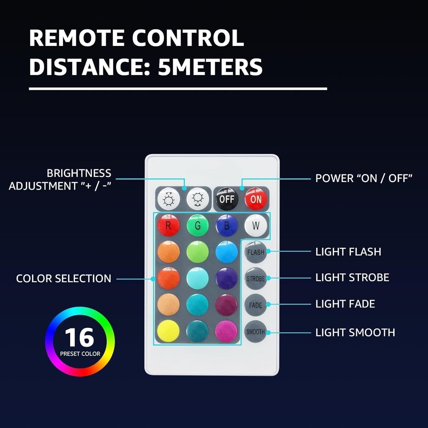 FUYO LED Ball Light, 16-inch Solar Light Up Pool Balls, Rechargeable & Remote Control Globe Lights 16 RGB Colors Mood Night Light, IP66 Water-Resistant Floating Light for Pool, Party, Pond - 1pcs