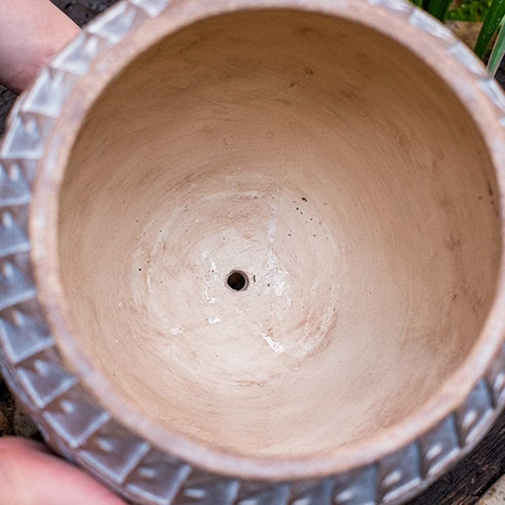 Planter Flowerpot Unique Plant Pots Concrete Planter Pots Imitation Cl