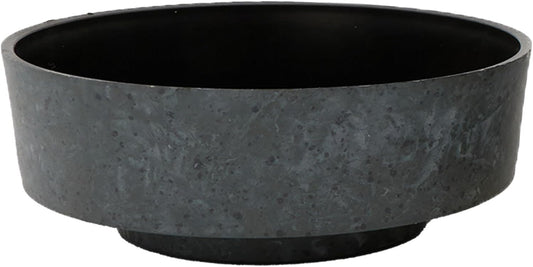 The HC Companies 8 Inch Round Plastic Succulent Capri Bowl 8"x8"x3" in