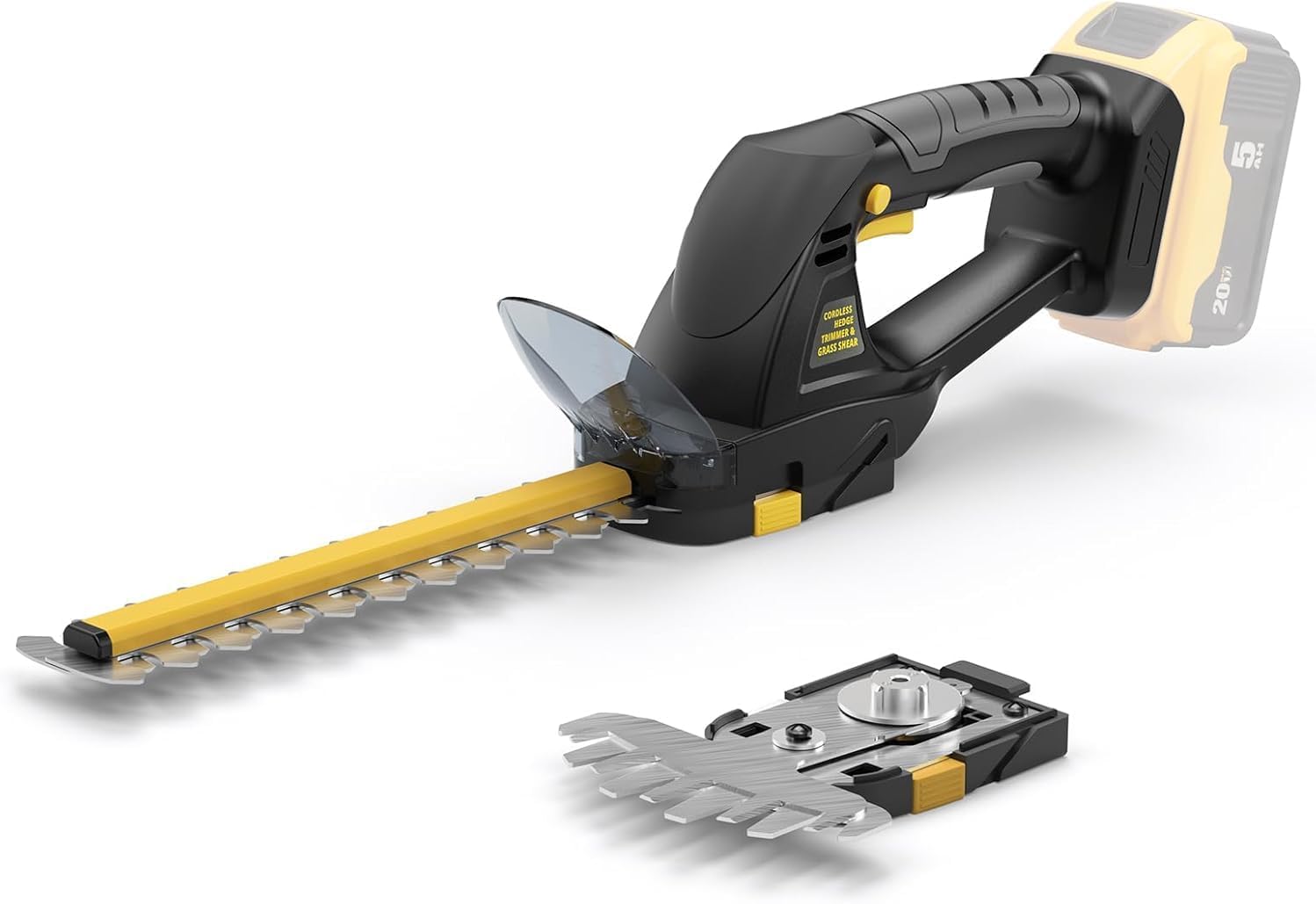 Hedge Trimmer Cordless for DEWALT 20V MAX Battery, 1500RPM Grass Trimm