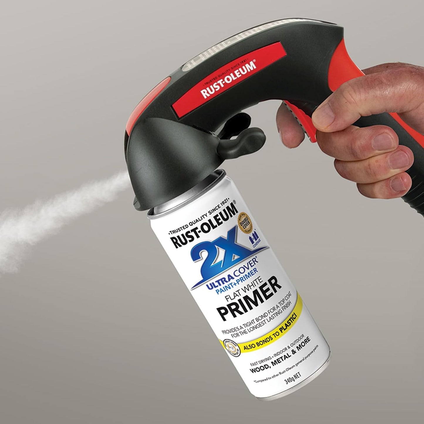 Rust-Oleum 241526 Comfort Grip, Black, 2 in x 7.25 in