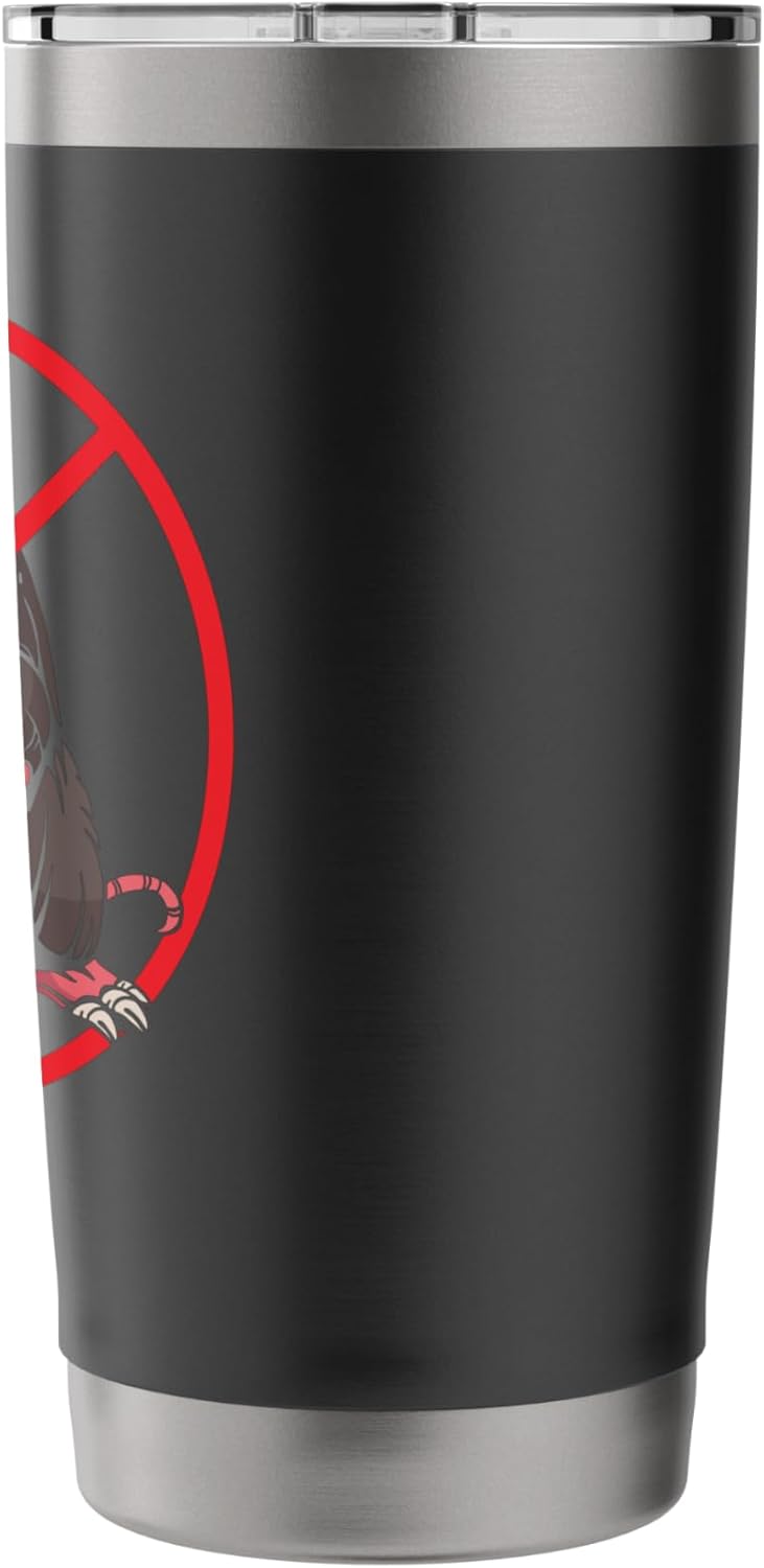 No Rat Sign Exterminator Animal Control Pest Control Stainless Steel Insulated Tumbler