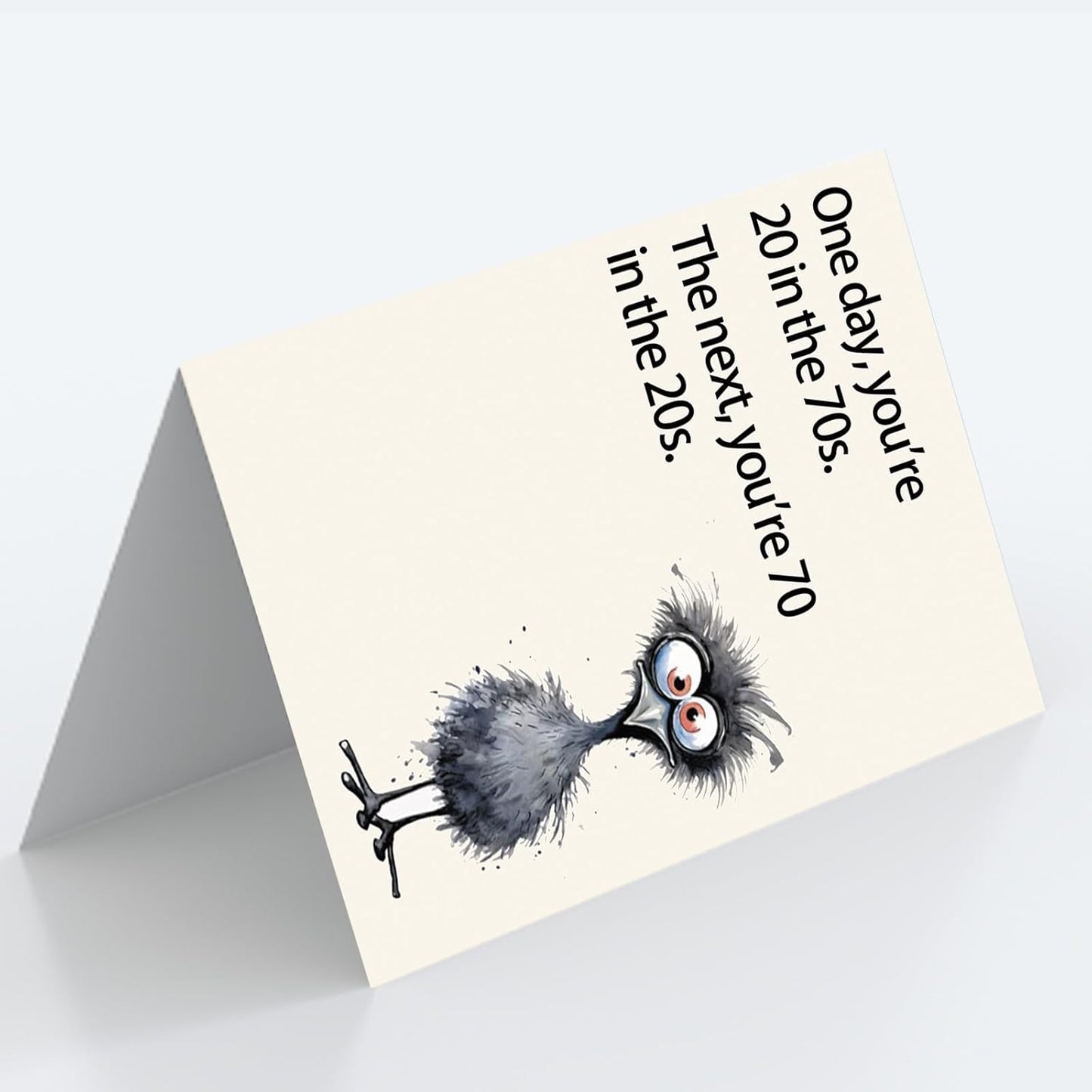 Funny 70th Birthday Card Gifts for Women Men, Happy 70th Birthday Decorations for Dad Mom, Cool Gifts for 70 Year Old Woman Man