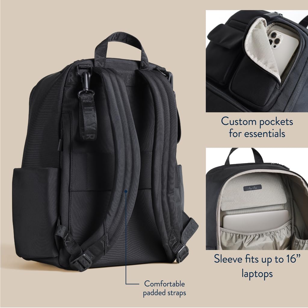 Itzy Ritzy Utility Diaper Bag Backpack – Features 17 Pockets (Includin
