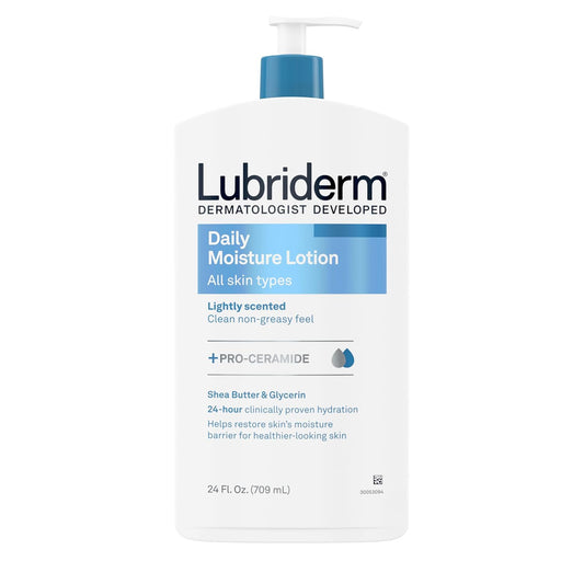 Lubriderm Daily Moisture Lotion + Pro-Ceramide, Shea Butter & Glycerin