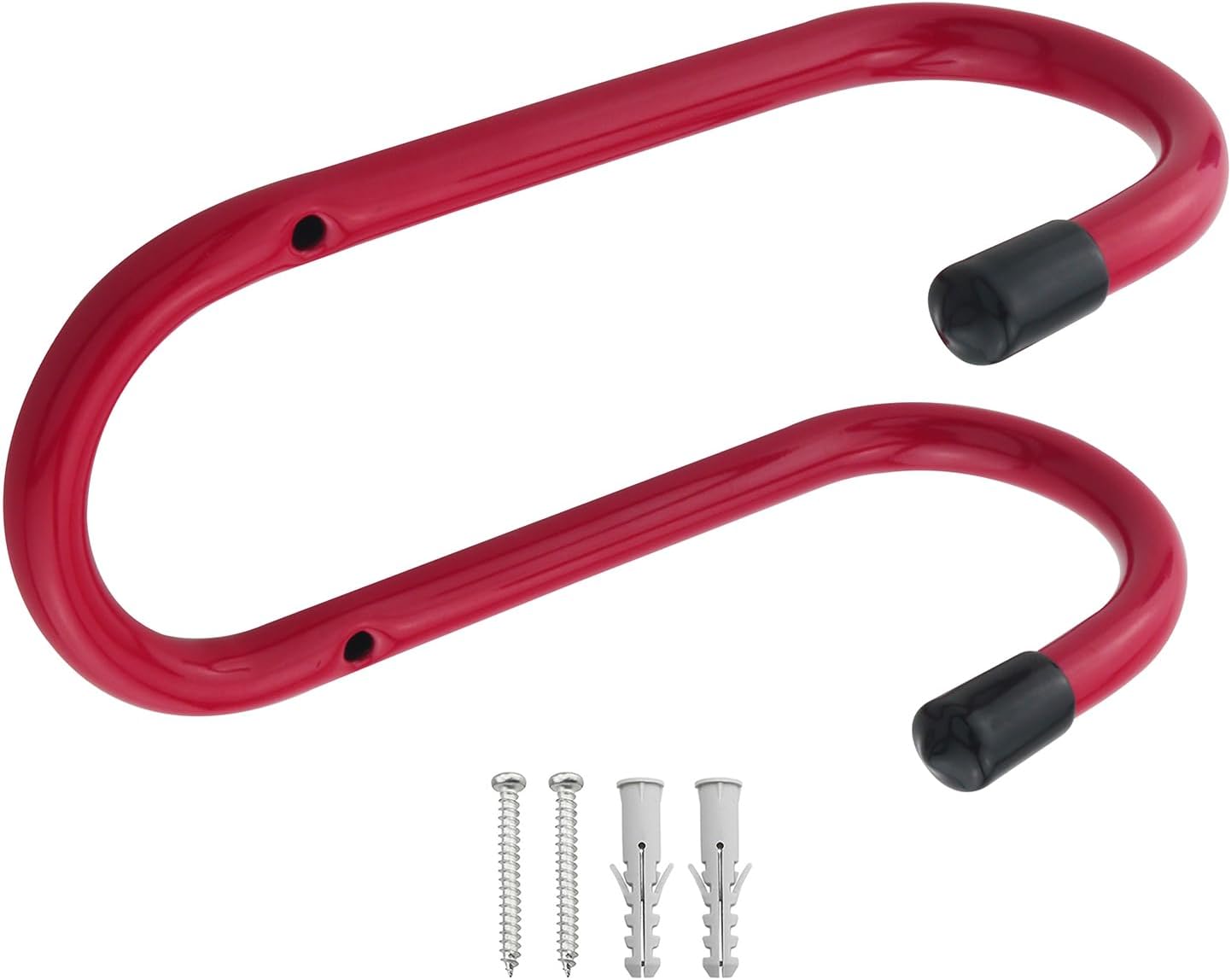 Heavy Duty Storage Double Hooks 2 Screws Expansion Tubes Garage Heavy 