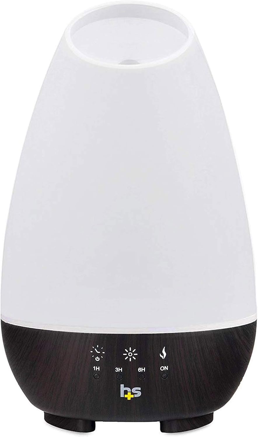 HealthSmart 500ML Essential Oil Diffuser for Large Rooms, Cool Mist Hu