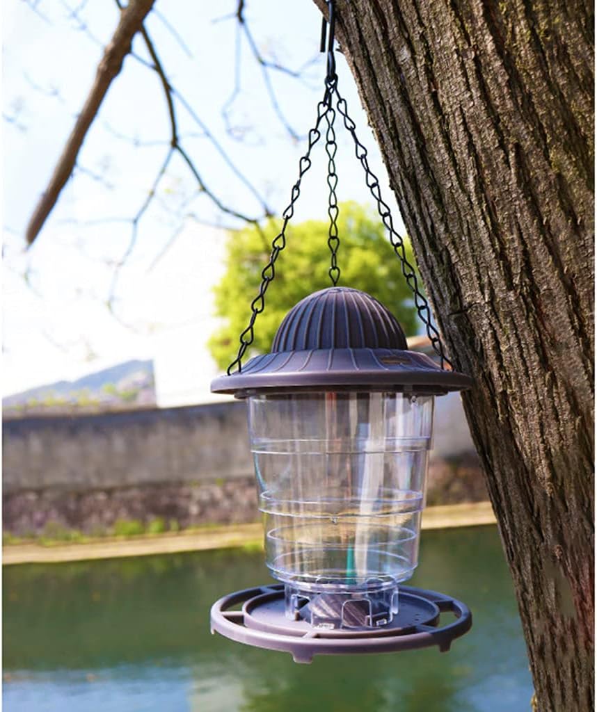Outdoor Bird Feeder Hanging Bird Holder Dispenser for Millet Holder Proof Pretty Garden Decoration