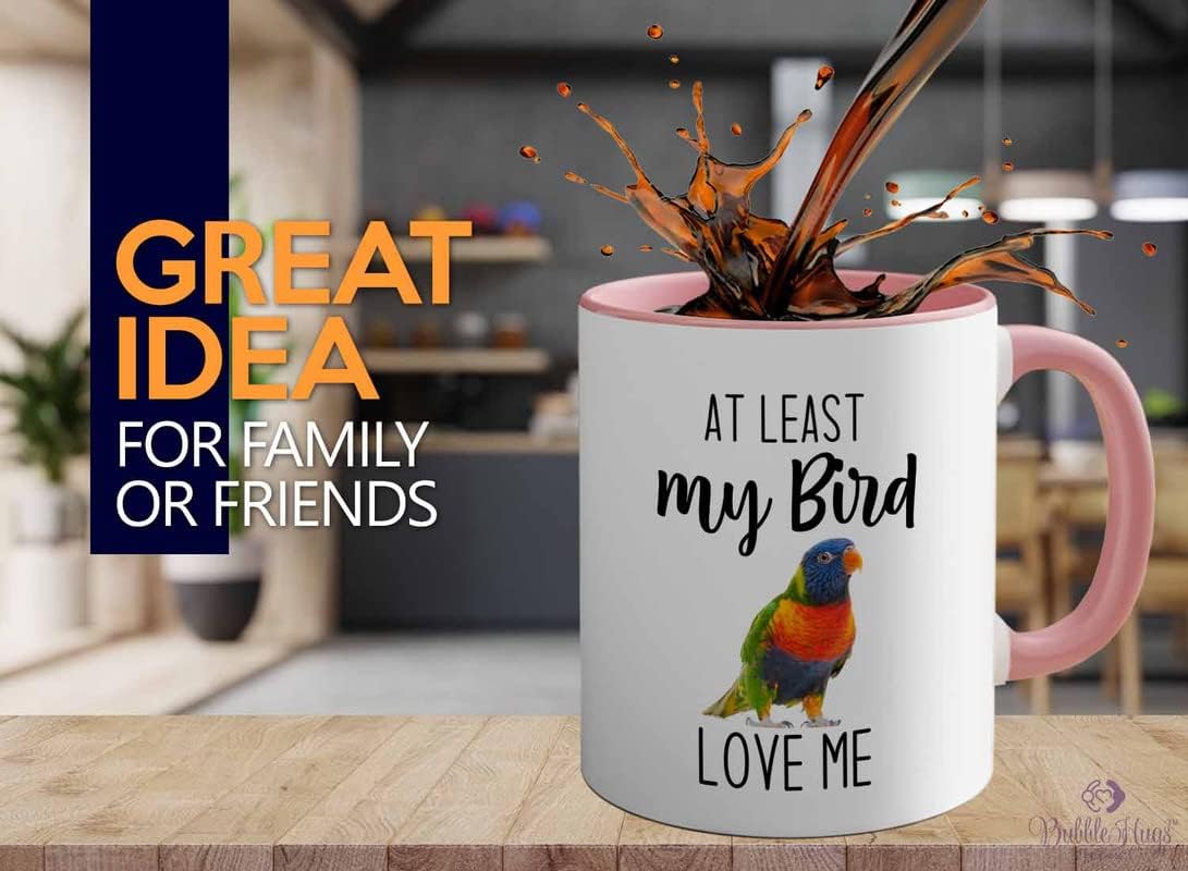 Bird Lover Two Tone Pink Edition 11oz - Bird Loves me - Hummingbird Ne