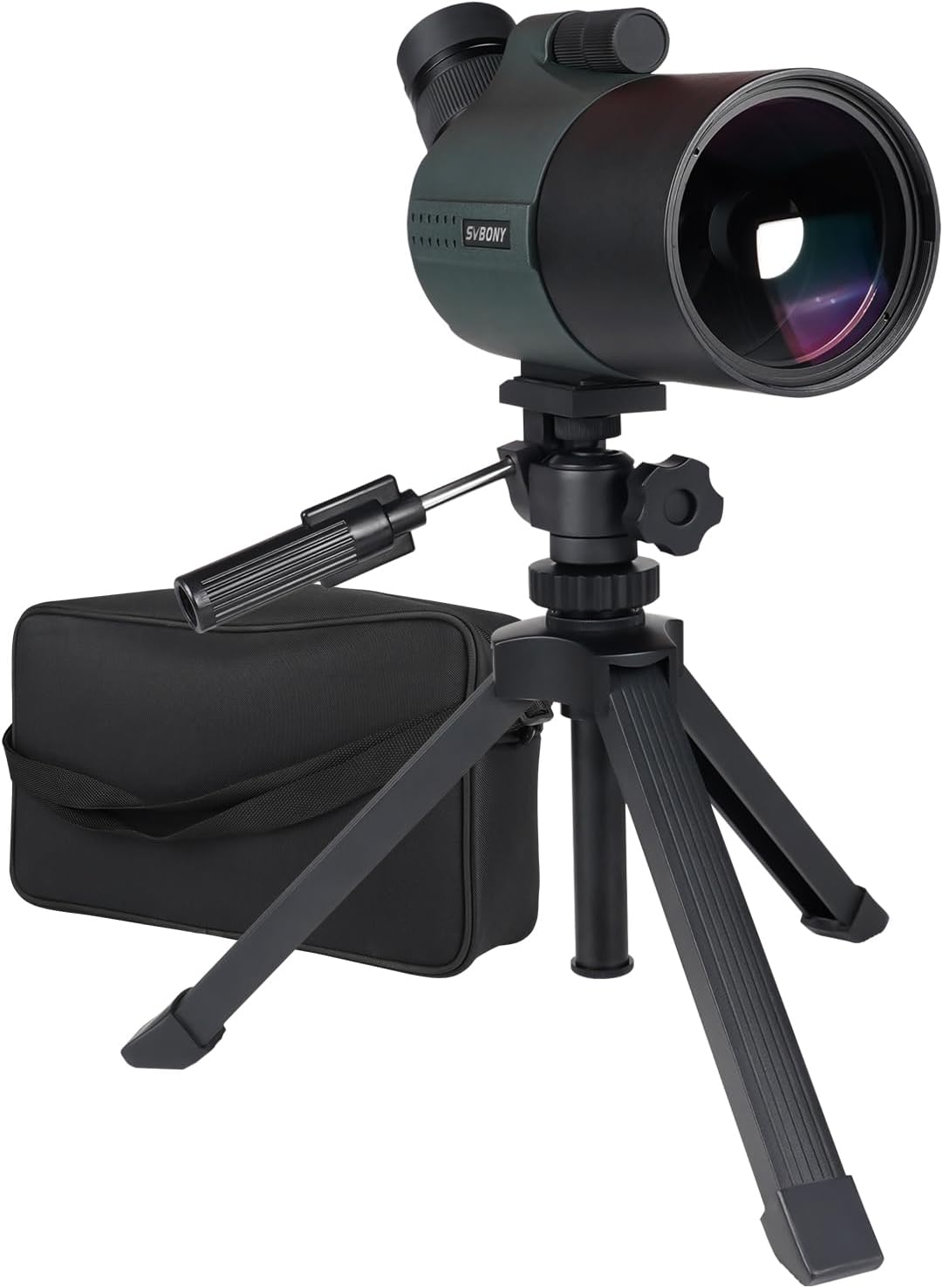 SVBONY SV41Pro 80mm Mak Spotting Scope, Compact Spotter Scope, 28-84X Zoom Eyepiece, 1.8kg Lightweight, Spotting Scopes for Target Shooting, Bird Watching, for Both Terrestrial and Astronomical Use