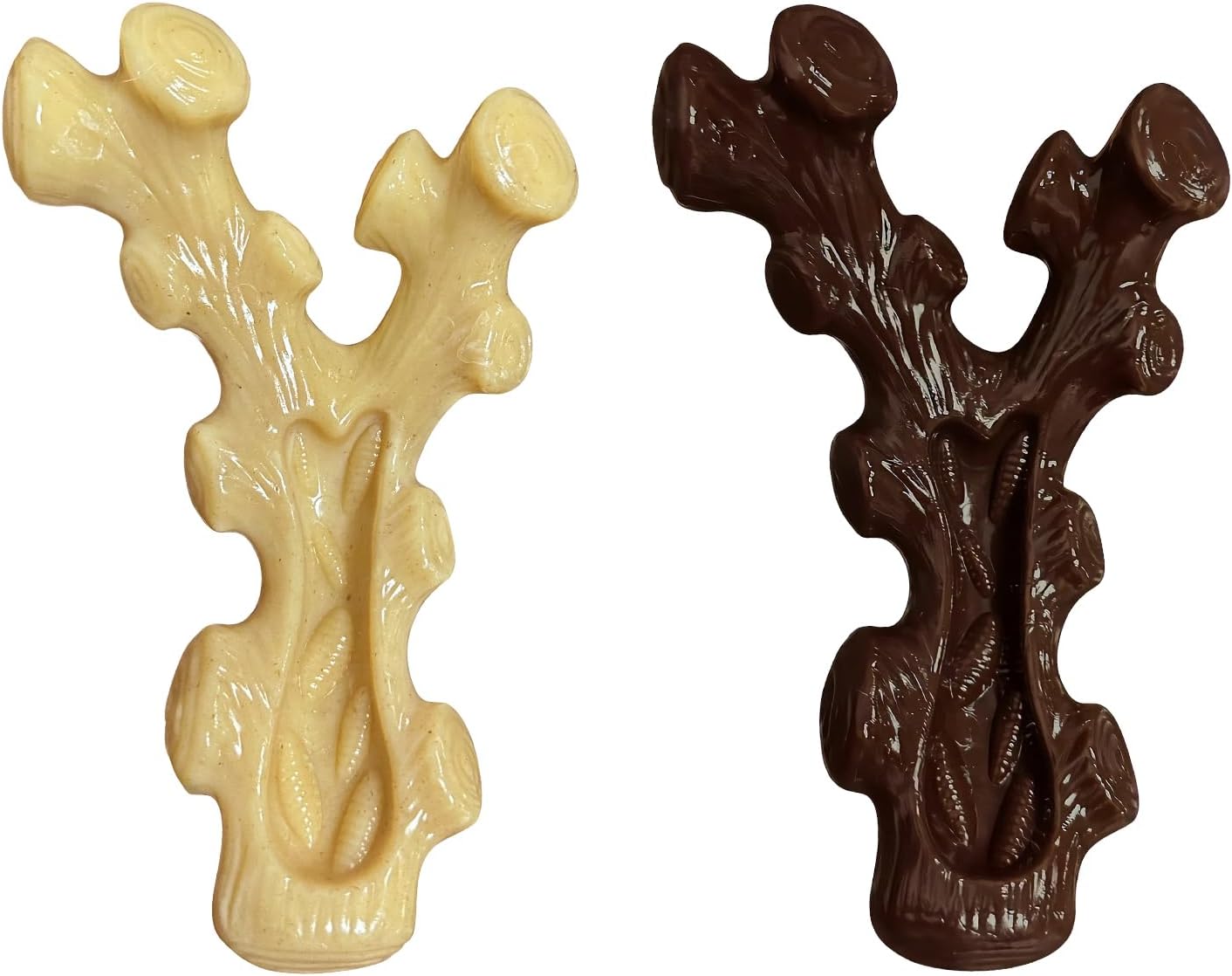 2 Pack Dog Chew Toys for Aggressive Chewers,Boredom and Stimulating Be