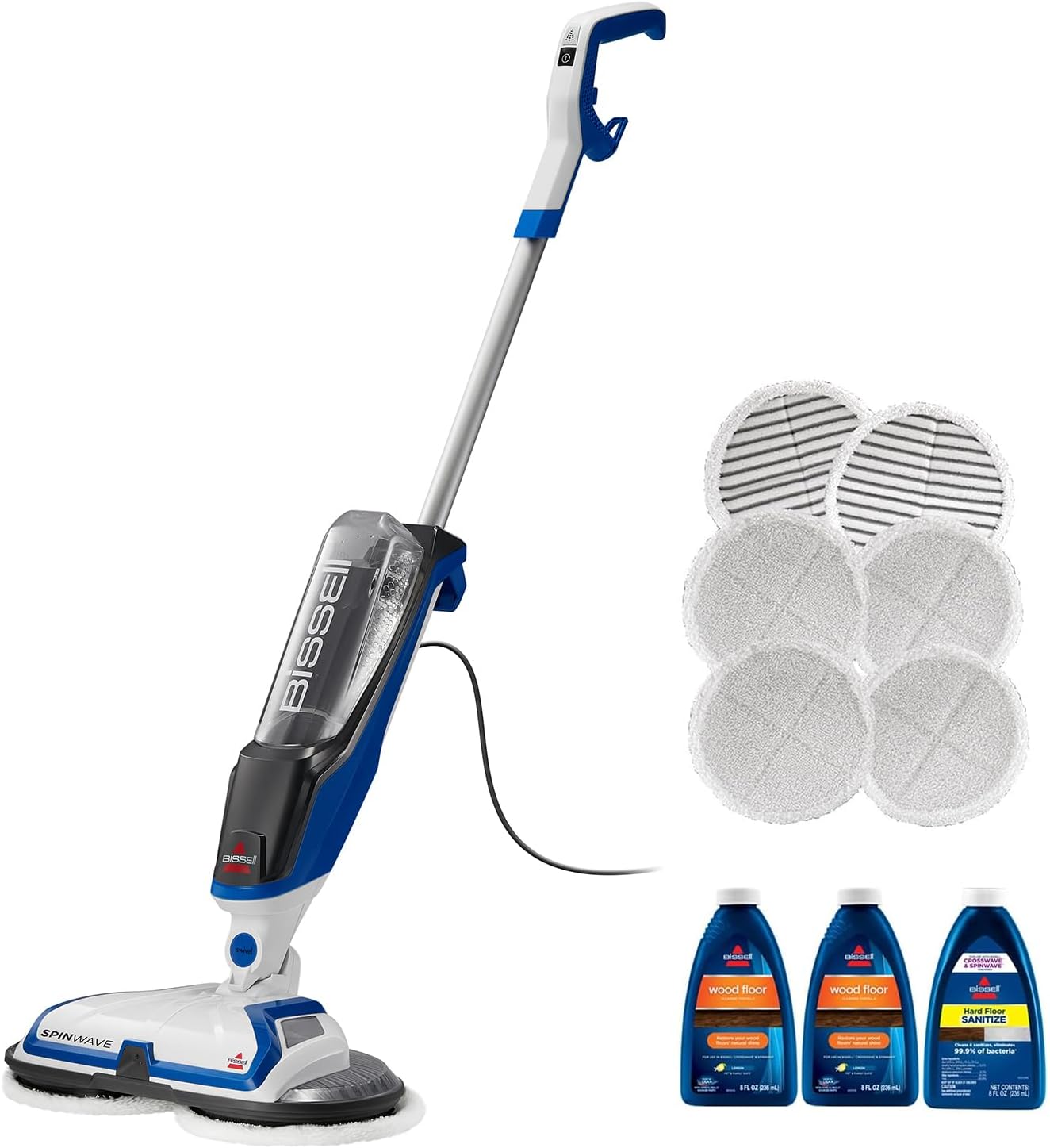 Bissell® SpinWave Hard Floor Expert Corded Spin Mop Cleaner with Washa