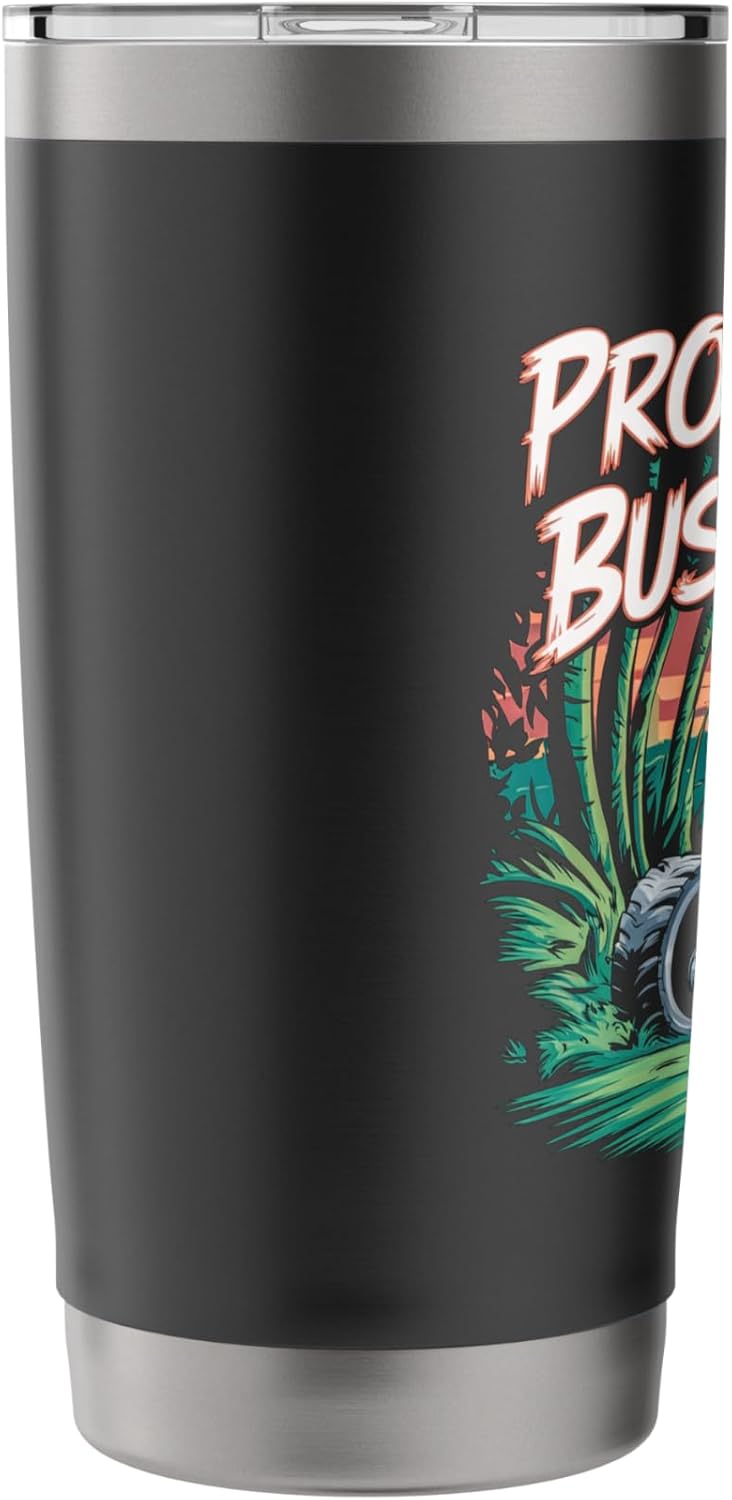 Professional Bush Trimmer Lawn Tractor Mowing Care Stainless Steel Insulated Tumbler