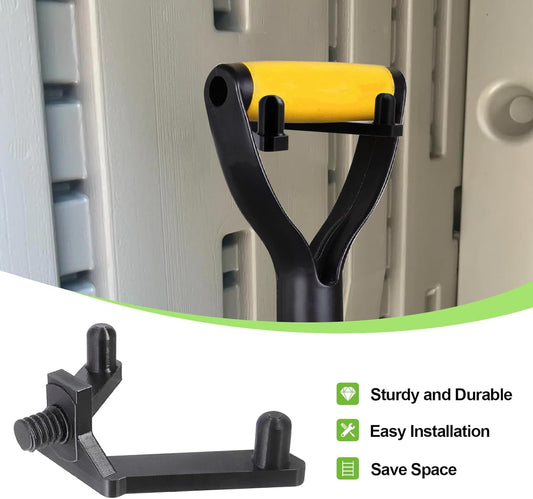TMingQiEven Tool Hook Hooks for Garden tools Easy to install Durable Construction Maximizes Space Compatible with Suncast/Craftsman