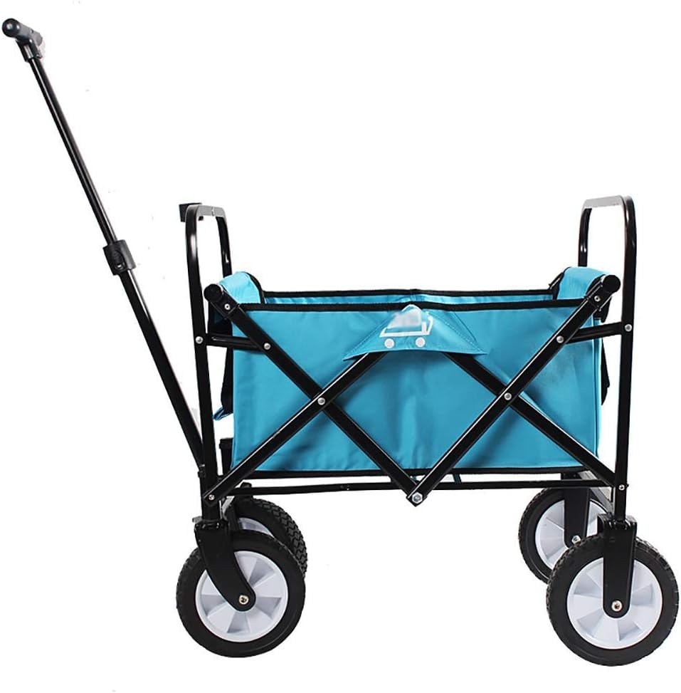 Household Folding Garden Trolley Cart Heavy Duty Wagon Multi-Function 