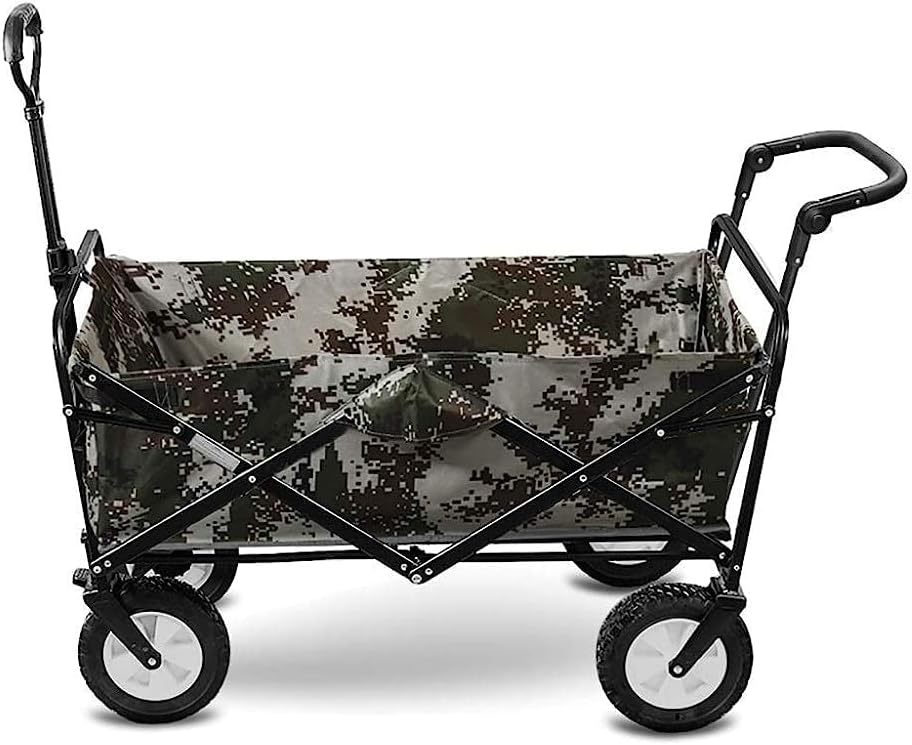 Trolleys, Household Folding Garden Trolley Cart Heavy Duty Wagon Multi