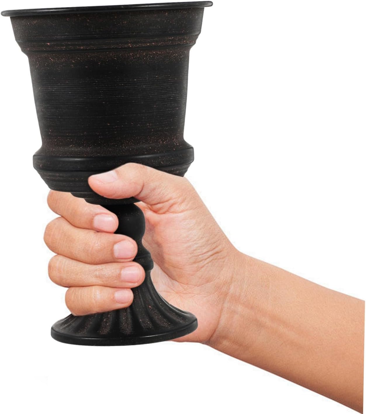 BESTOYARD 1pc Art Flower Vase for Home Office Wedding Decor Rustic Metal Flowerpot for Centerpieces Elegant Gardening Planter for Use
