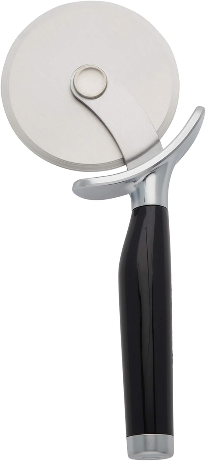 KitchenAid Classic Pizza Wheel with Sharp Blade For Cutting Through Cr