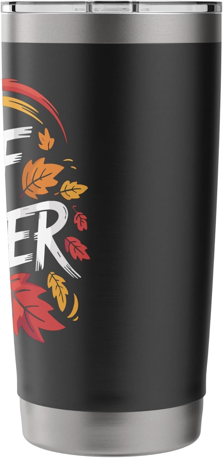 Funny Leaf blower Fall Landscaping Joke Gardening Stainless Steel Insulated Tumbler