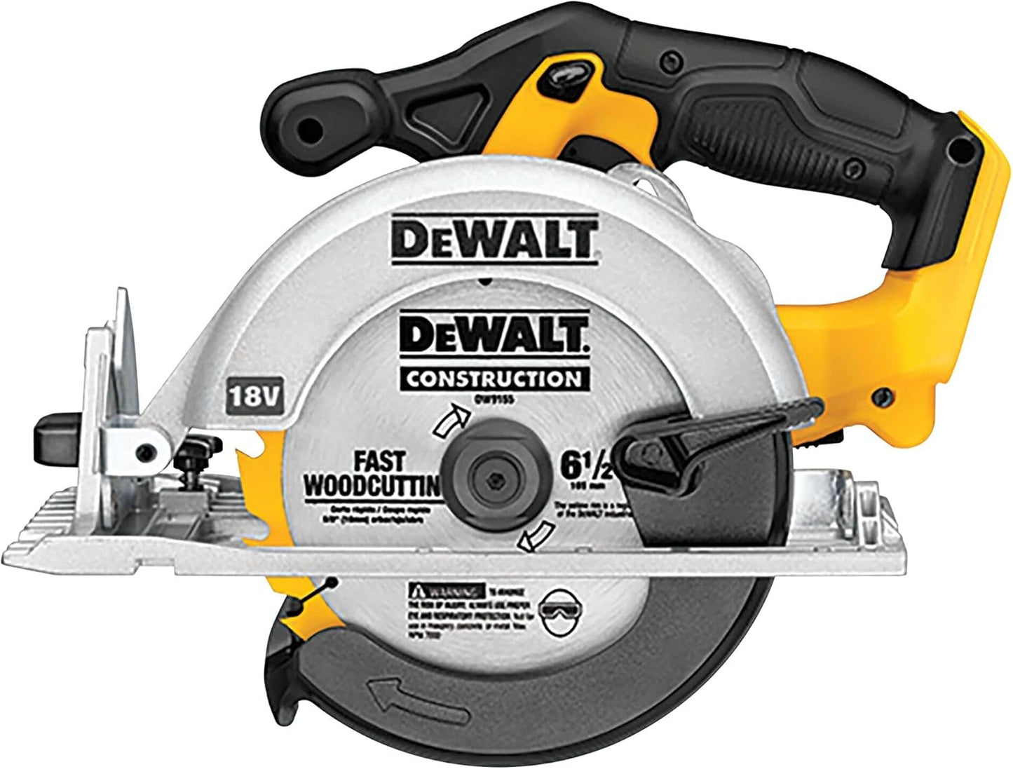 DEWALT 20V MAX Circular Saw, Cordless Sidewinder Style Portable, 6-1/2