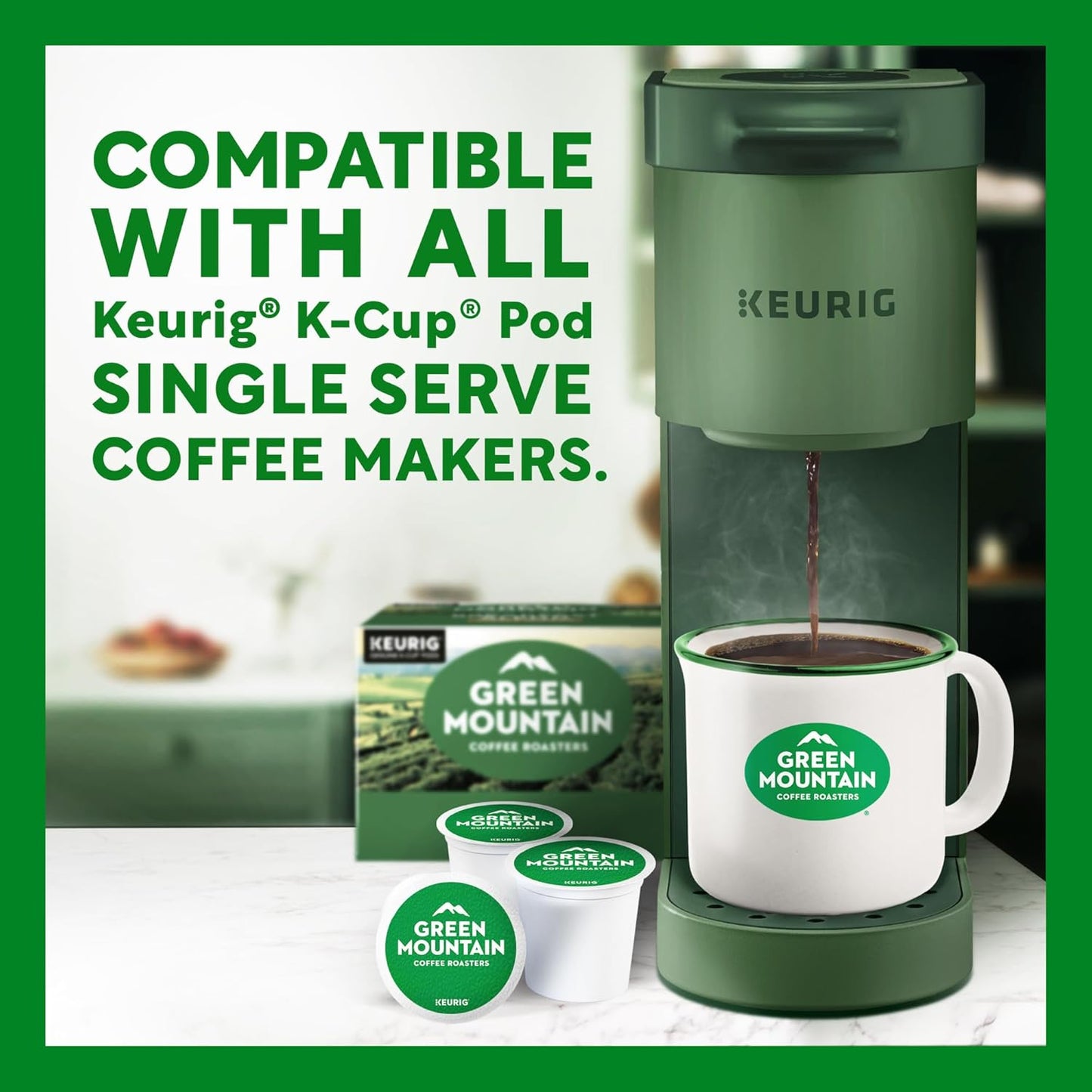 Green Mountain Coffee Roasters Dark Magic Coffee, Keurig Single-Serve 