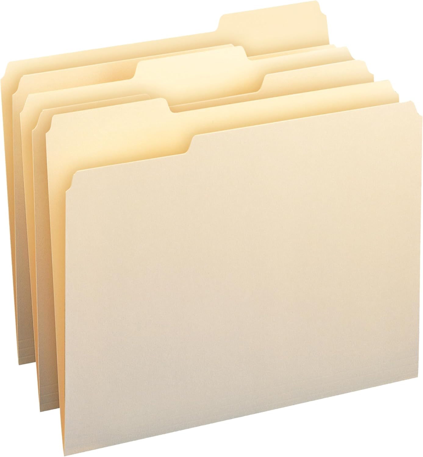 Smead File Folders Letter Sized, 1/3-Cut Tab, Assorted Positions, Lett