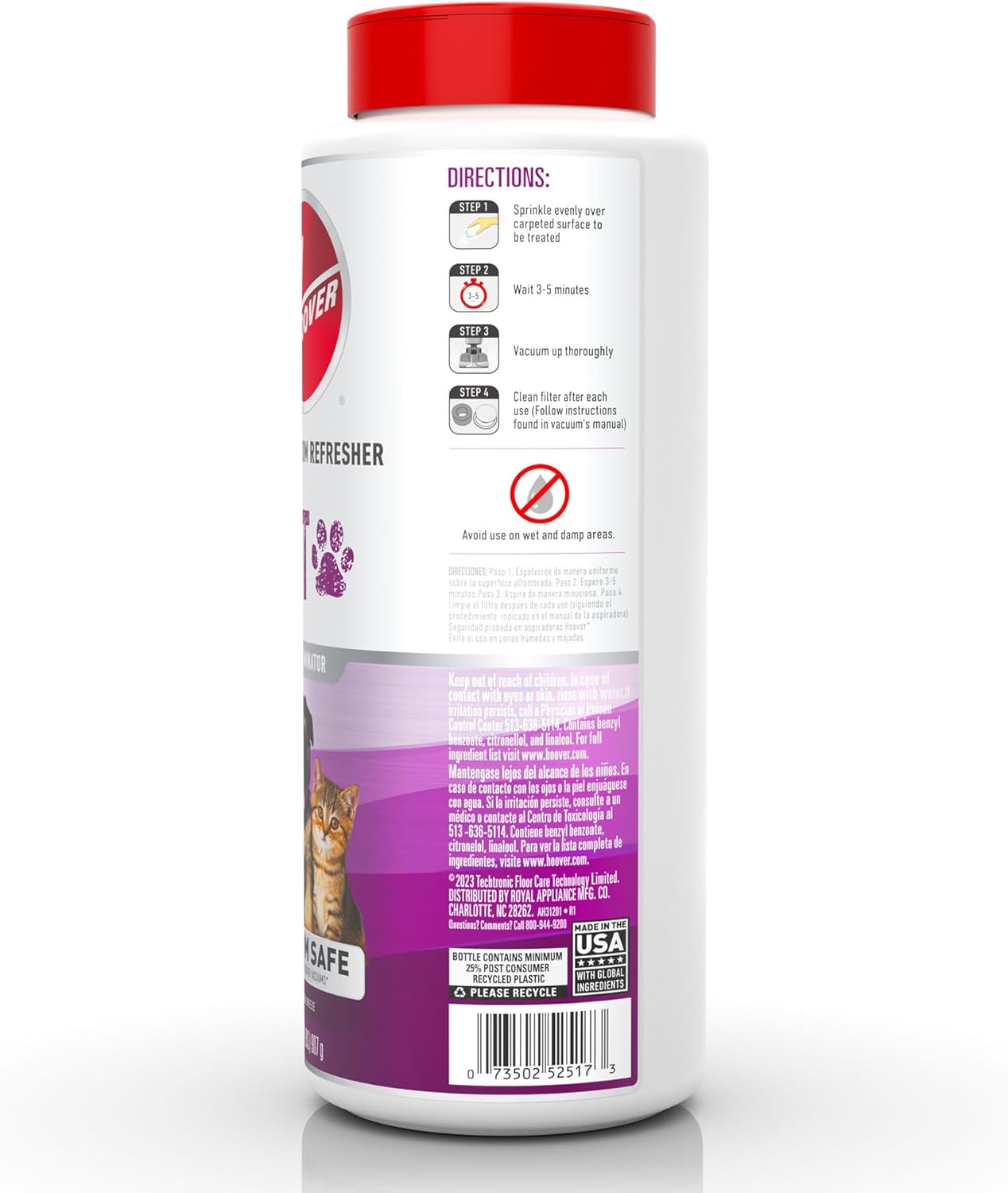 Hoover Vacuum Cleaner Bags for Upright Vacs, Pack of 3, Multicolor, Ty