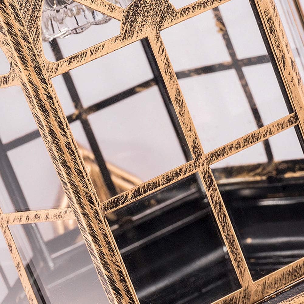 Wall Lamp Antique European Vintage Victorian Solar Garden Lantern Alley Waterproof Sconce Glazed Glass Landscape Light LED Aluminum Energy Saving Villa External Lighting n