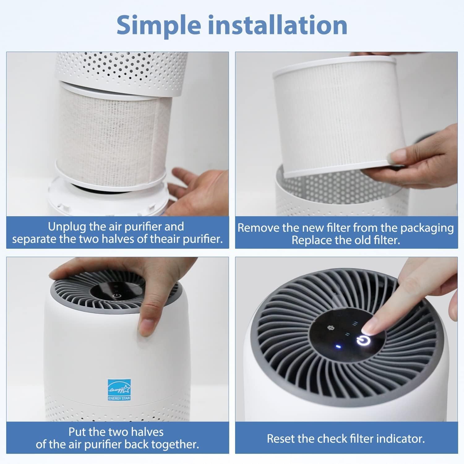 Core Mini Replacement Filter Compatible with LEVOIT Core Mini Air Puri