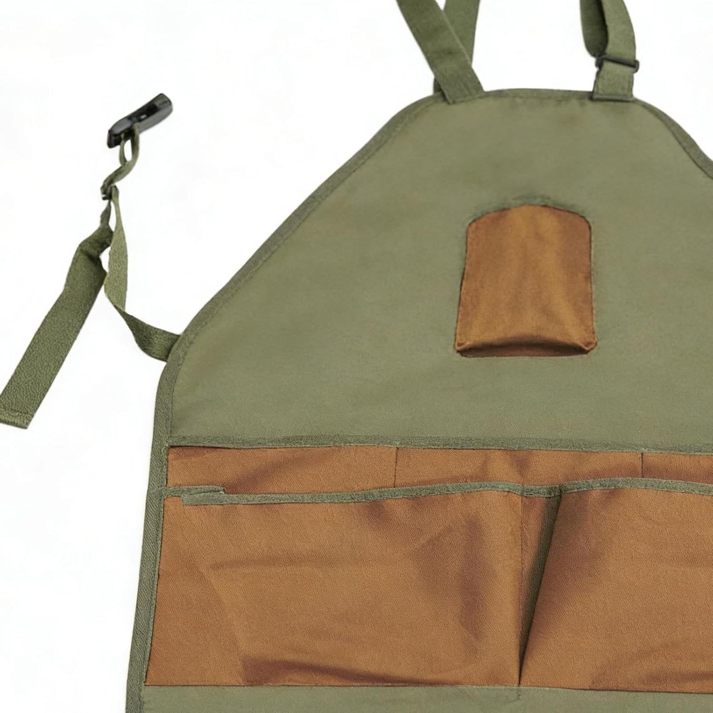 Adjustable Work Gardening Apron, Waterproof Lightweight Tool Apron, Practical Outdoor Gardening Accessory with Storage