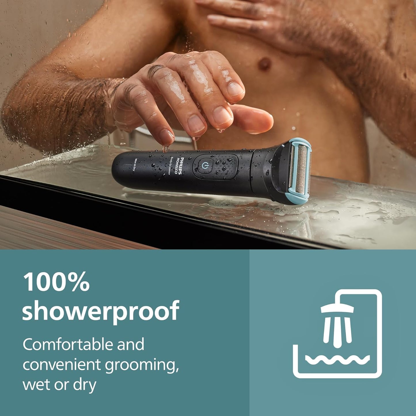 Philips Norelco Body Groomer 5000 Series, Intimate Hair Trimmer & Shav