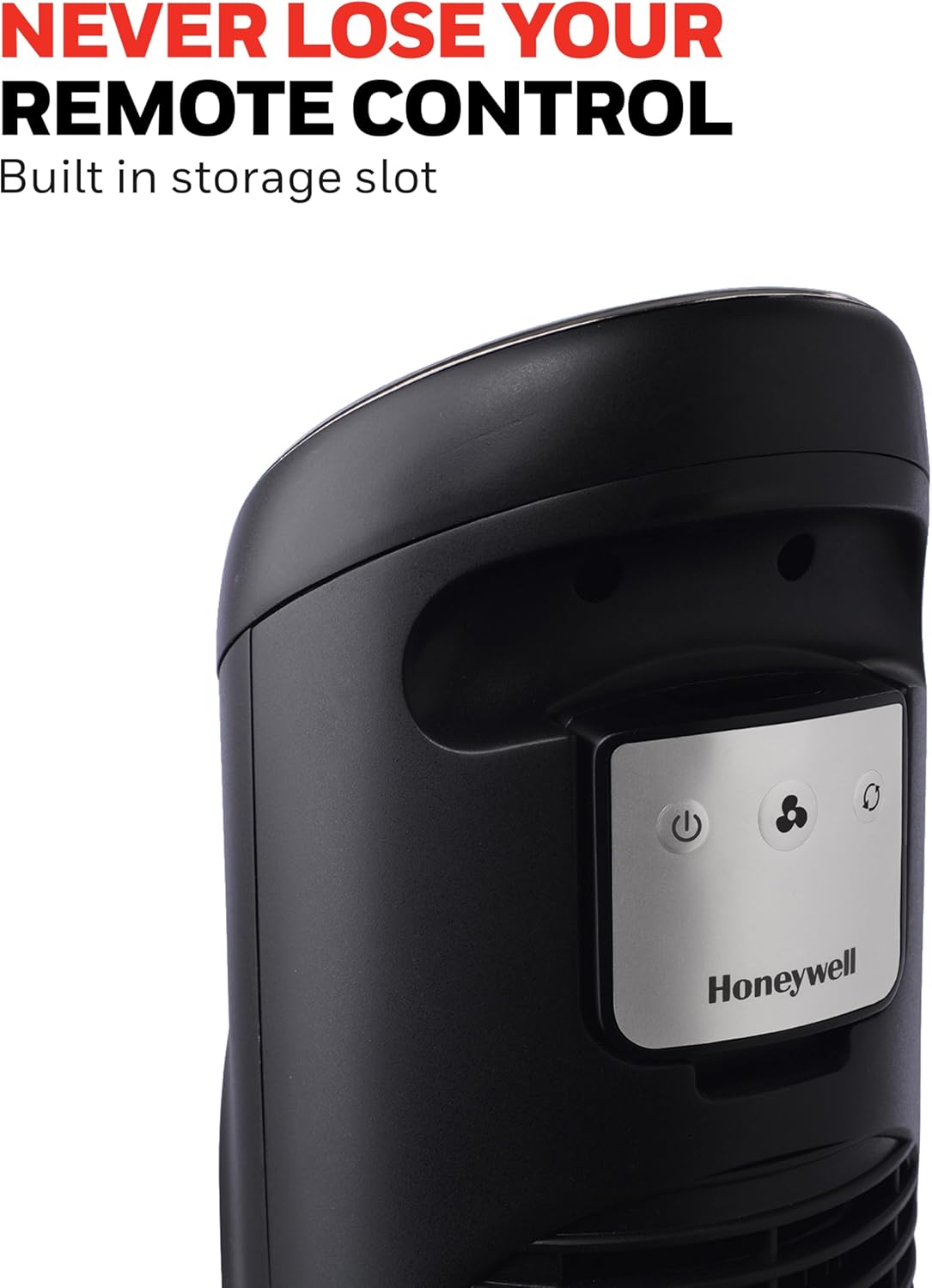 Honeywell QuietSet Whole Room Tower Fan-Black, Oscillating Tower Fan with Remote, HYF290B