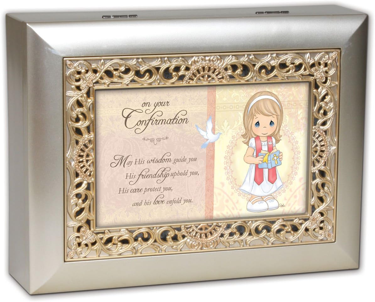 Cottage Garden Precious Moments Confirmation Girl Inspirational Champa