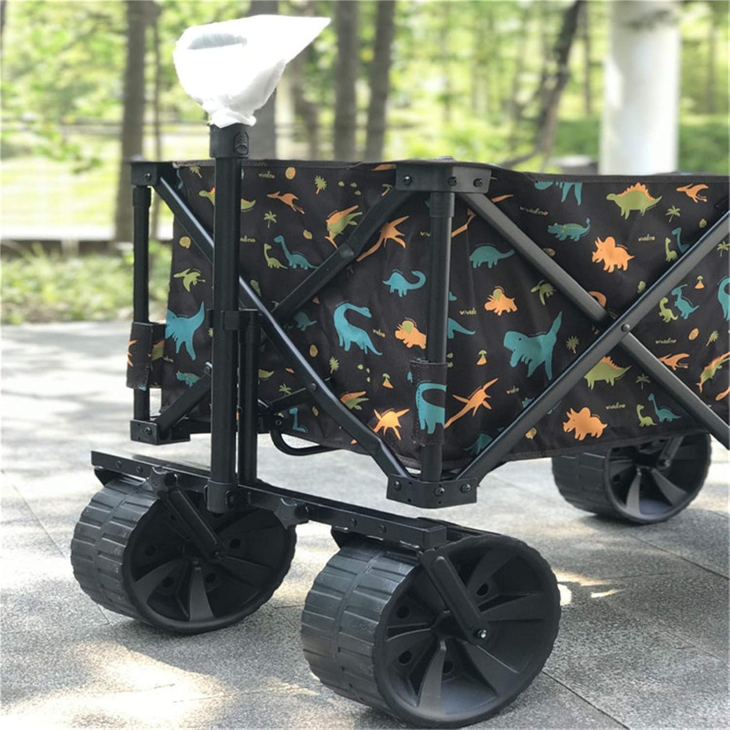 Garden Carts Picnic Camping Car Outdoor Camping Trolley Portable Foldi