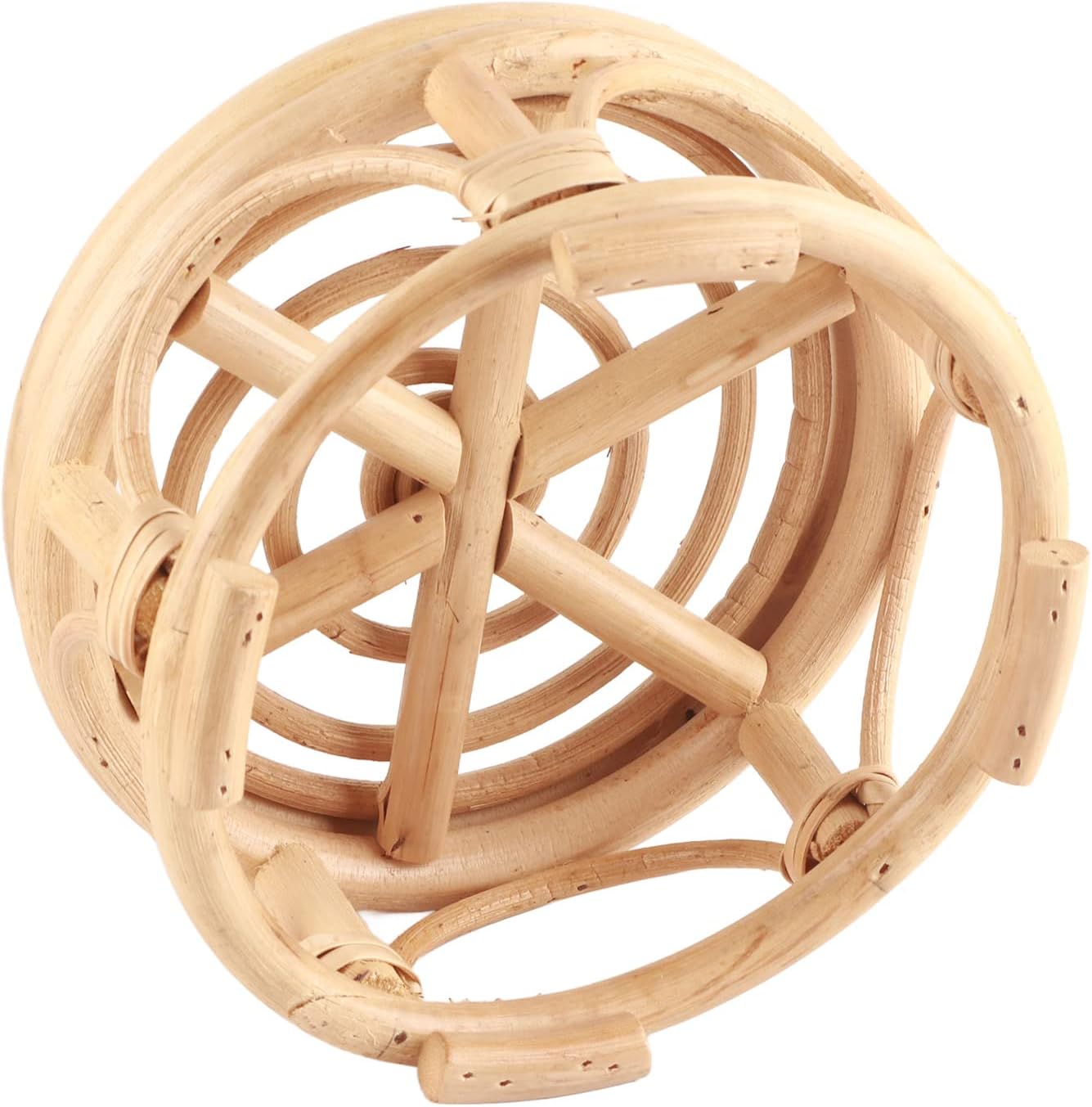 Rattan Flower Pot Stand Plant Stand Round Plant Rack Handmade Rattan P