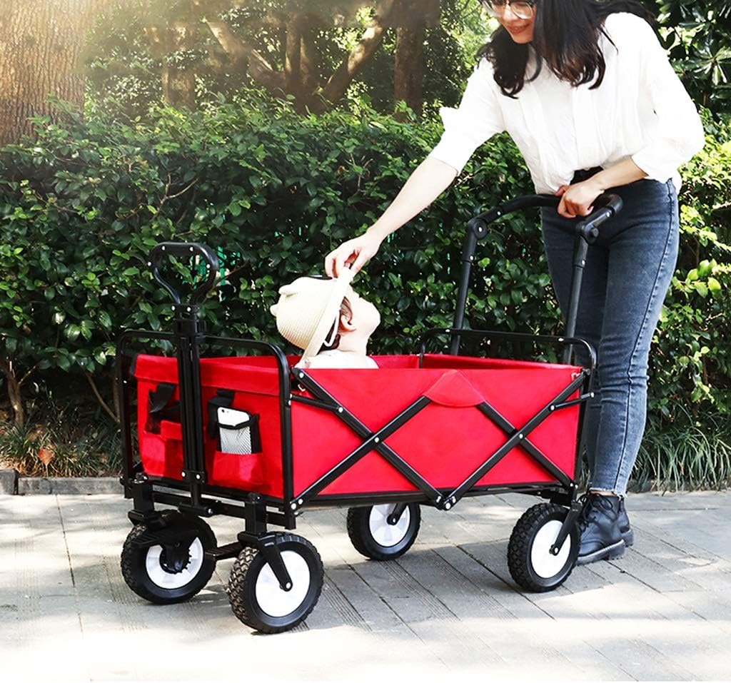 Carts,Hand Trucks Outdoor Campicamp Trolley, Supermarket Shoppitrolley Foldable Pushcart, Foldable, Foldable Trolleys/B/a