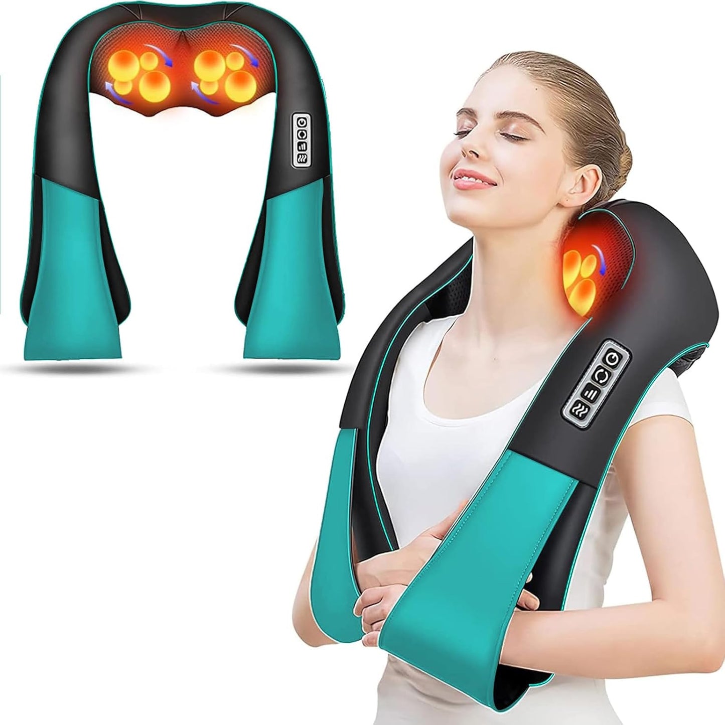 AERLANG Fathers Day Dad Gifts Neck Massger,Shiatsu Neck and Back Massa