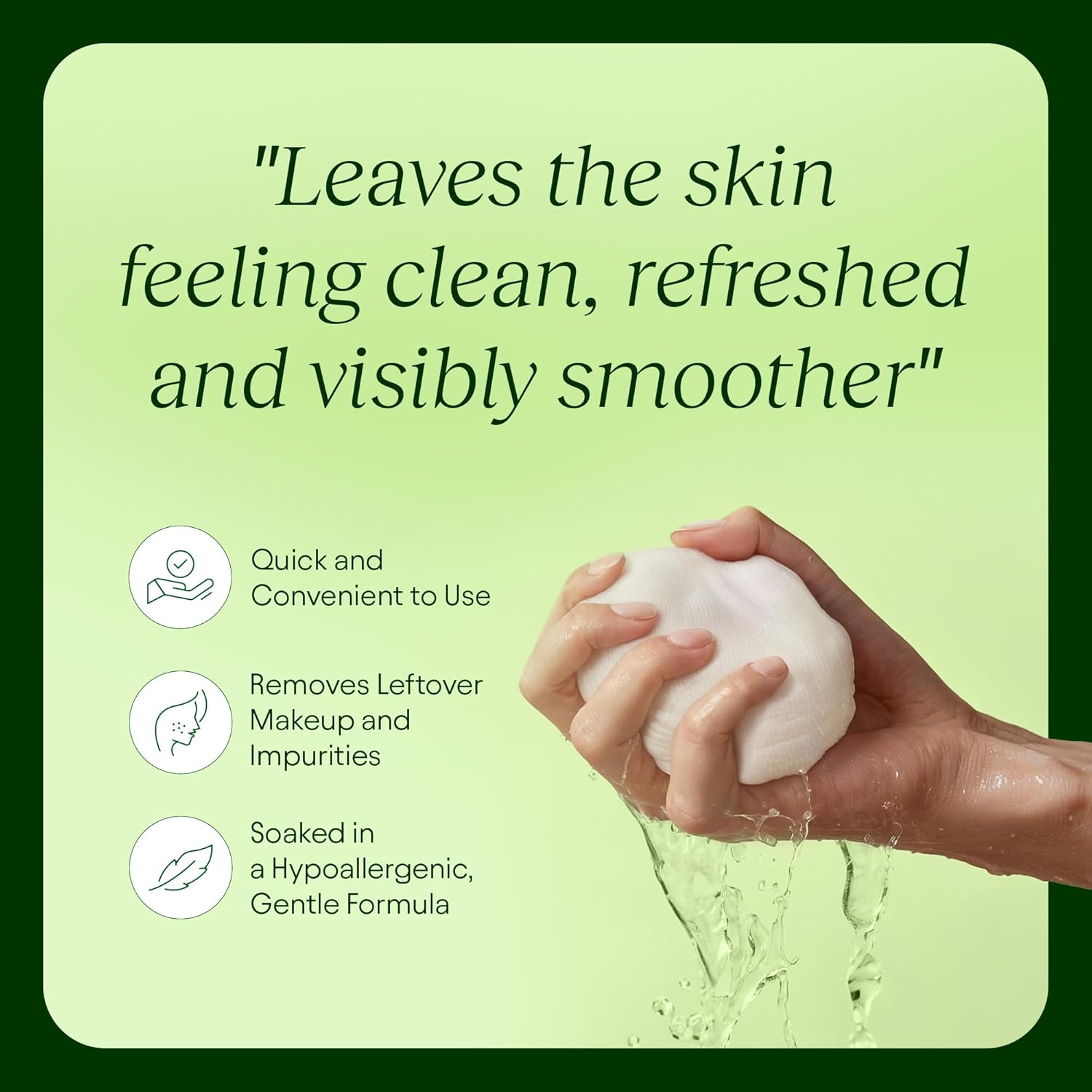 JiYu Toning Polish Pads - Korean Skincare for Dark Spots, Wrinkles & D