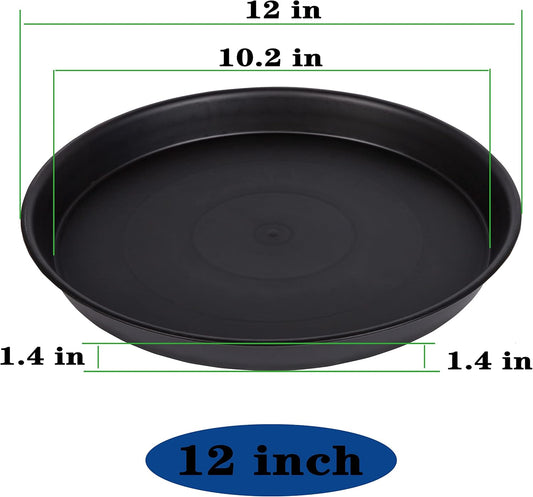 2 Pack of Bird Bath Bowl 12", 1.6" Depth, 10 12 inch Birdbath Bowls Di